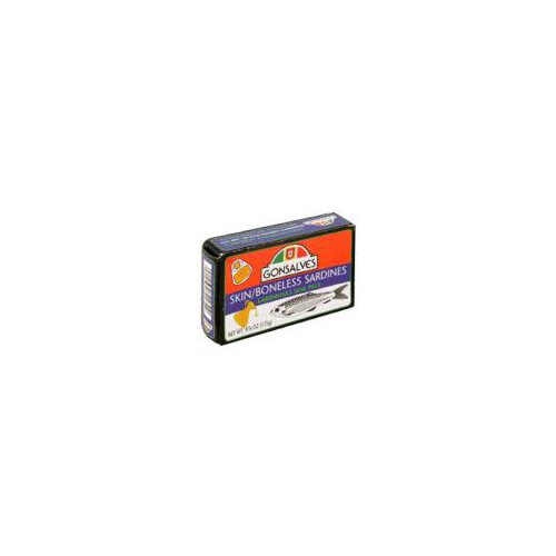 Gonsalves Skin/Boneless Sardines, 4 oz