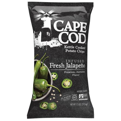 Cape Cod Fresh Jalapeno Potato Chips, 7.5 oz