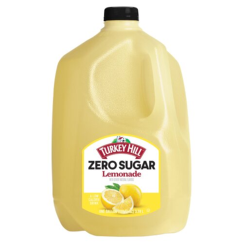Turkey Hill Zero Sugar Lemonade, 128 fl oz