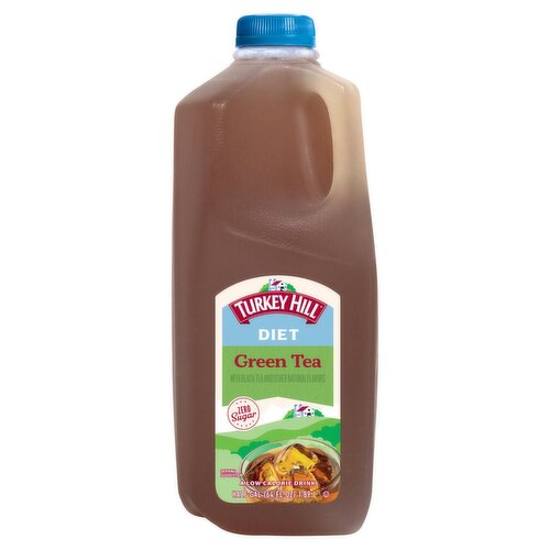 Turkey Hill Diet Green Tea, half gal