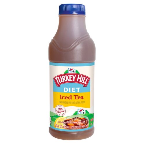 Turkey Hill Diet Lemon Flavored Iced Tea, 18.5 fl oz