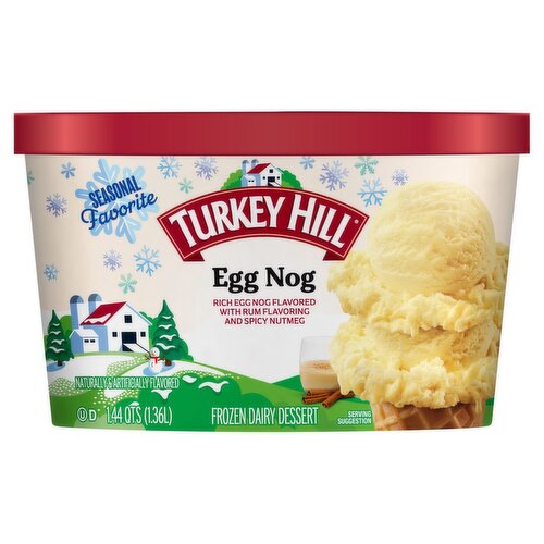 Turkey Hill Egg Nog Frozen Dairy Dessert, 1.44 qts