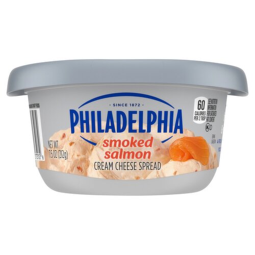 Philadelphia Smoked Salmon Cream Cheese Spread, 7.5 oz