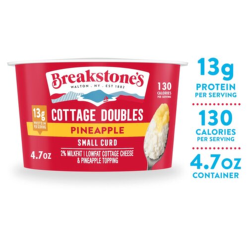 Breakstone's Pineapple Cottage Doubles Cheese, 4.7 oz