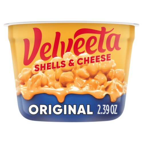 Velveeta Original Microwaveable Shell Pasta & Cheese Sauce, 2.39 oz