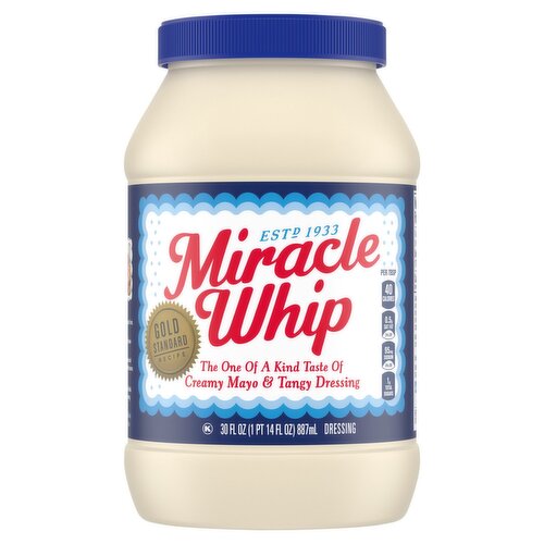 Miracle Whip Dressing, 30 fl oz