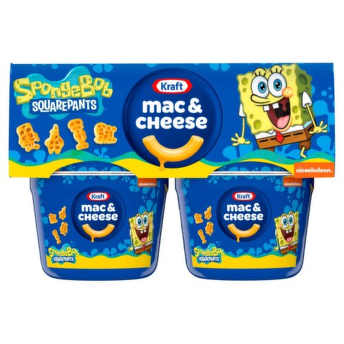 Kraft Mac & Cheese Pasta & Cheese Sauce Mix, 1.9 oz, 4 count