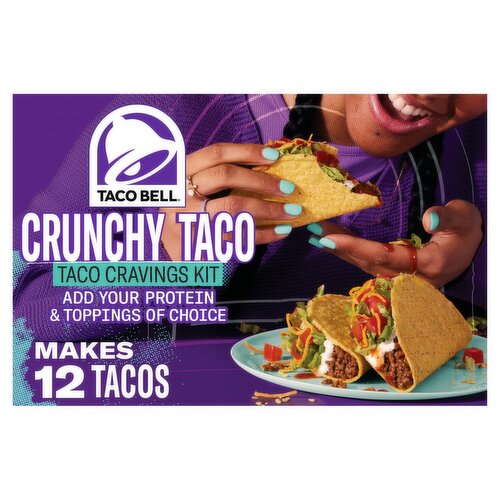 Taco Bell Crunchy Taco Cravings Kit, 8.85 oz