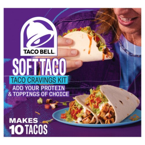 Taco Bell Soft Taco Cravings Kit, 14.8 oz