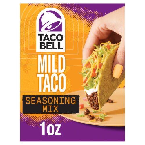 Taco Bell Mild Taco Seasoning Mix, 1 oz