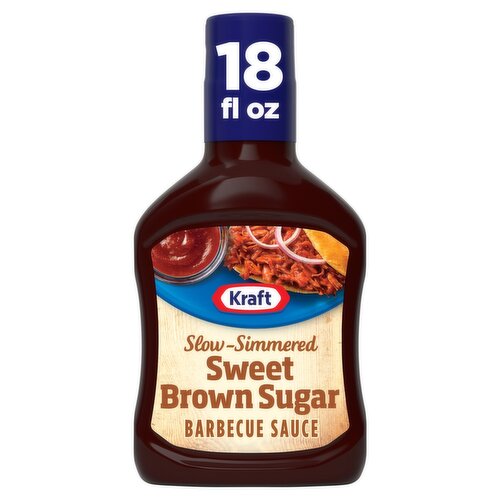 Kraft Sweet Brown Sugar Barbecue Sauce, 18 oz