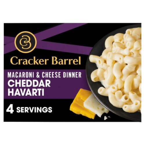 Cracker Barrel Cheddar Havarti Macaroni & Cheese Dinner, 14 oz