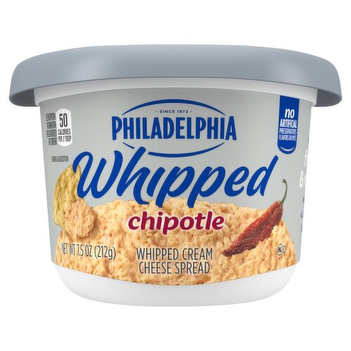 Philadelphia Chipotle Whipped Cream Cheese Spread, 7.5 oz