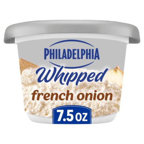 Philadelphia French Onion Whipped Cream Cheese Spread, 7.5 oz