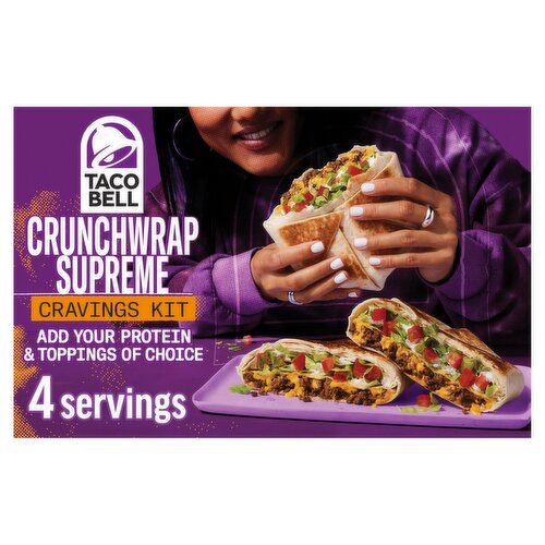 Taco Bell Crunchwrap Supreme Cravings Kit, 22.6 oz
