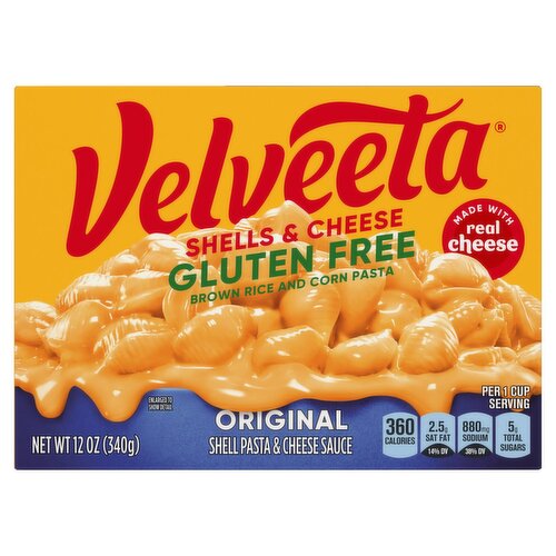 Velveeta Original Shells Pasta & Cheese Sauce, 12 oz