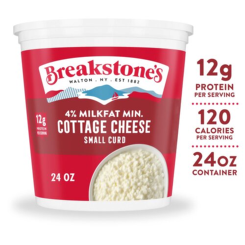 Breakstone's 4% Milkfat Min. Small Curd Cottage Cheese, 24 oz
