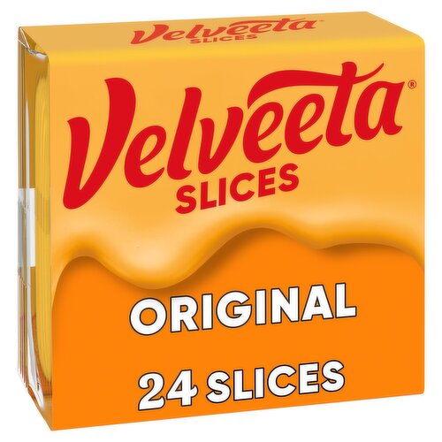 Velveeta Original Cheese Slices, 24 count, 16 oz