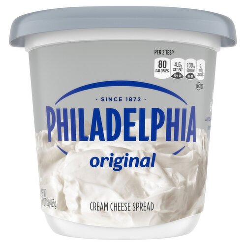 Philadelphia Original Cream Cheese Spread, 16 oz