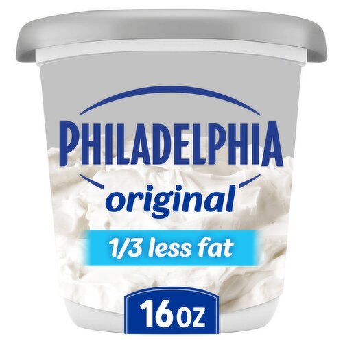 Philadelphia Original Reduced Fat Cream Cheese, 16 oz