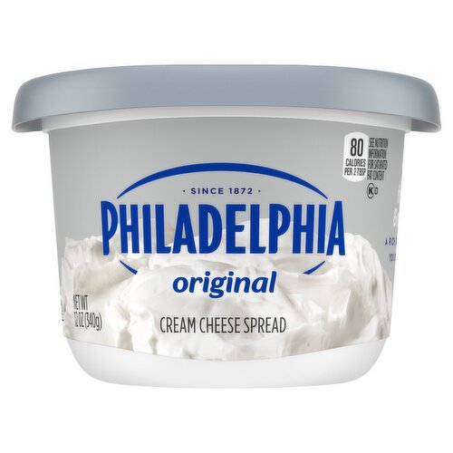 Philadelphia Original Cream Cheese Spread, 12 oz