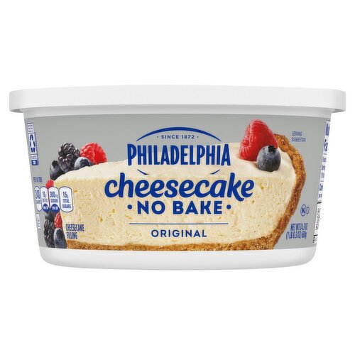 Philadelphia Original No Bake Cheesecake Filling, 24.3 oz