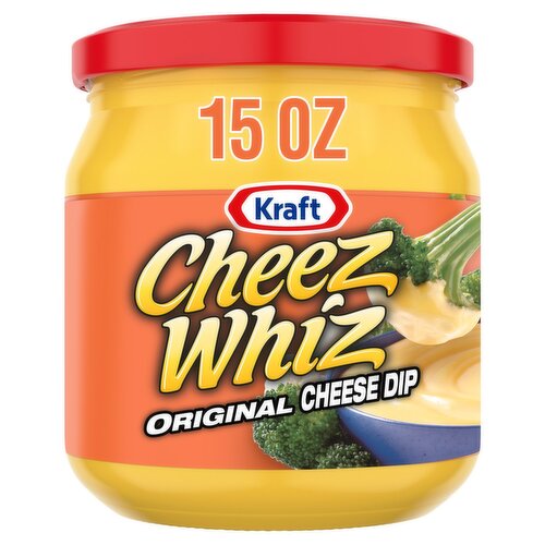 Kraft Cheez Whiz Original Cheese Dip, 15 oz