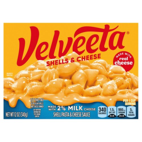 Velveeta Shell Pasta & Cheese Sauce, 12 oz