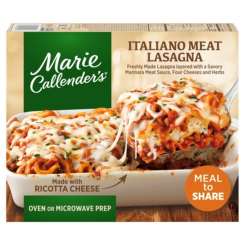 Marie Callender's Italiano Meat Lasagna, 31 oz