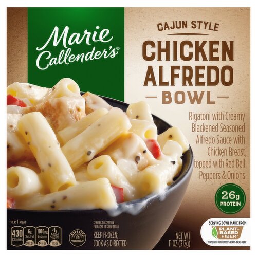 Marie Callender's Cajun Style Chicken Alfredo Bowl, 11 oz