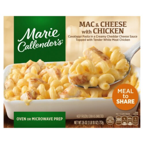 Marie Callender's Mac & Cheese with Chicken, 26 oz