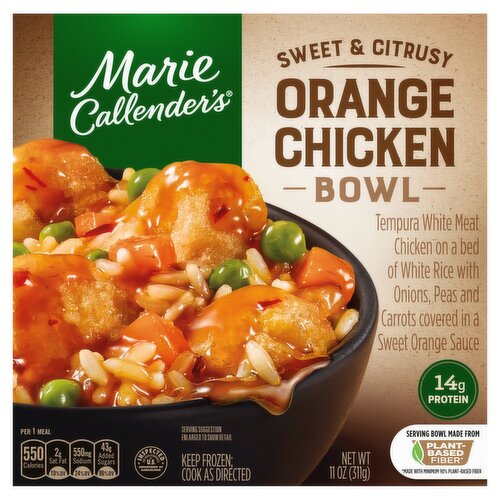 Marie Callender's Sweet & Citrusy Orange Chicken Bowl, 11 oz