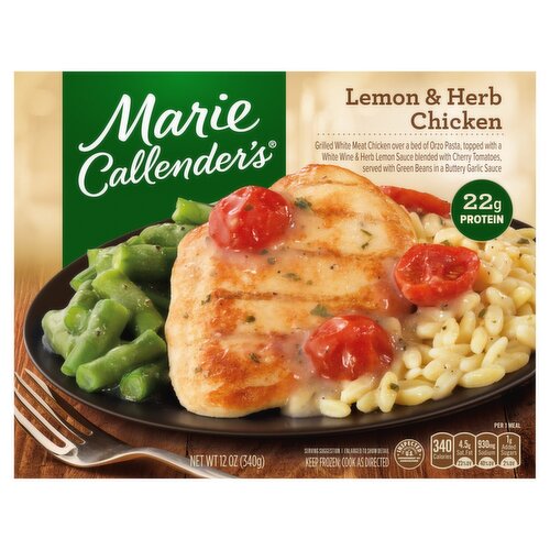 Marie Callender's Lemon & Herb Chicken, 12 oz