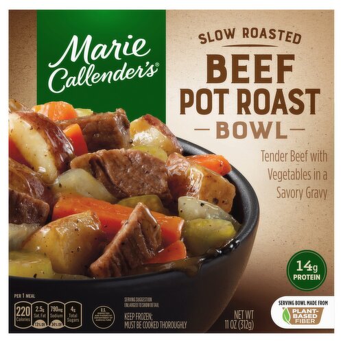 Marie Callender's Slow Roasted Beef Pot Roast Bowl, 11 oz