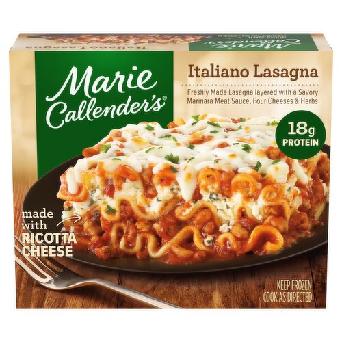 Marie Callender's Italiano Lasagna, 10.5 oz