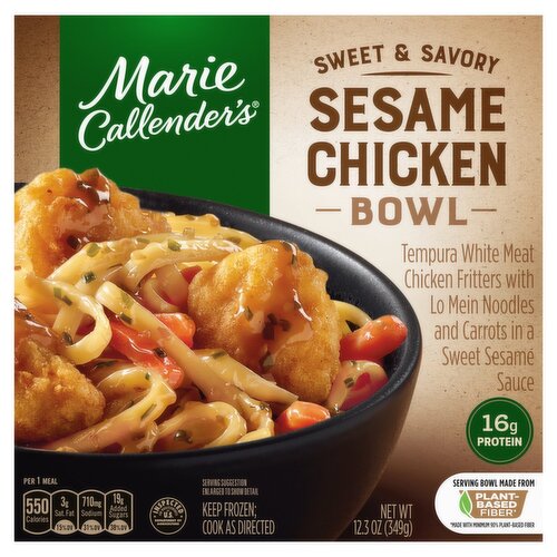 Marie Callender's Sweet & Savory Sesame Chicken Bowl, 12.3 oz