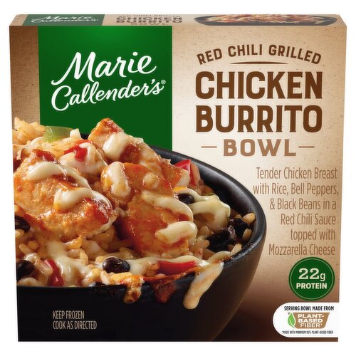 Marie Callender's Red Chili Grilled Chicken Burrito Bowl, 11.5 oz