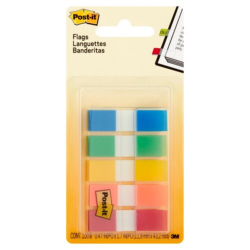 Post-it Flags, Assorted Brights