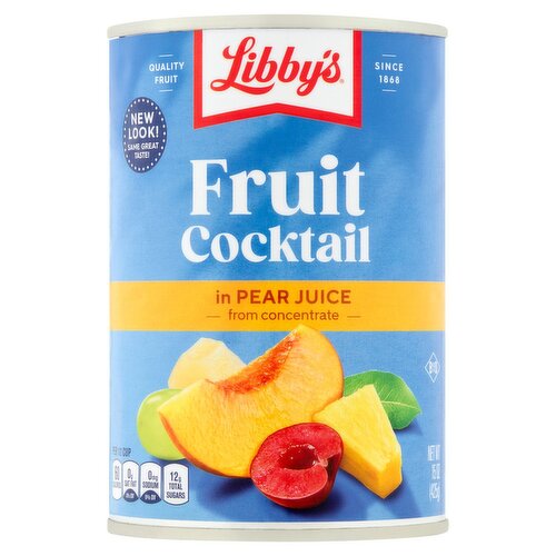 Libby's Fruit Cocktail in Pear Juice, 15 oz