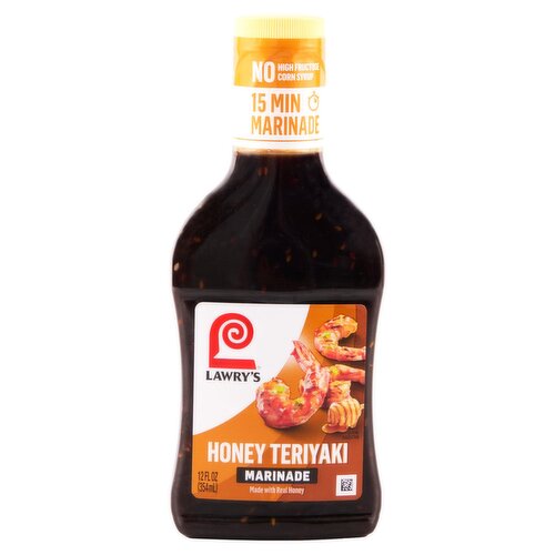 Lawry's Honey Teriyaki Marinade, 12 fl oz