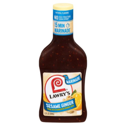 Lawry's Sesame & Ginger Marinade, 12 oz