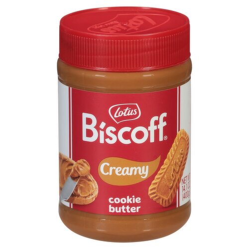 Lotus Biscoff Creamy Cookie Butter, 14.1 oz