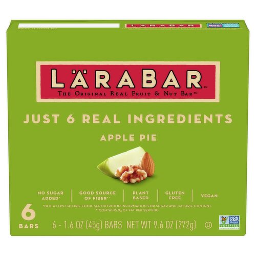 Lärabar Apple Pie Bars, 1.6 oz, 6 count