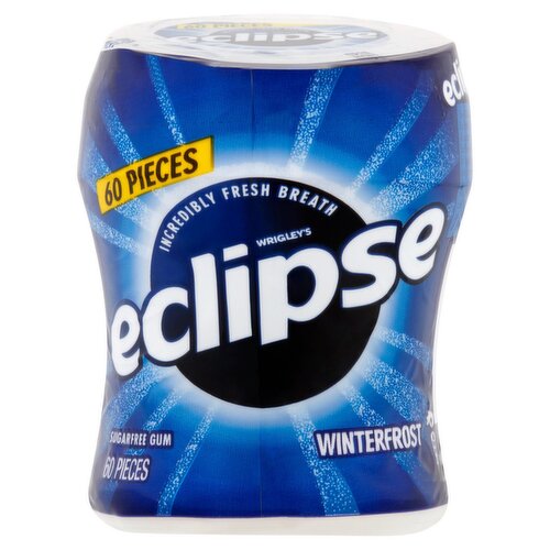 Wrigley's Eclipse Winterfrost Sugarfree Gum, 60 count