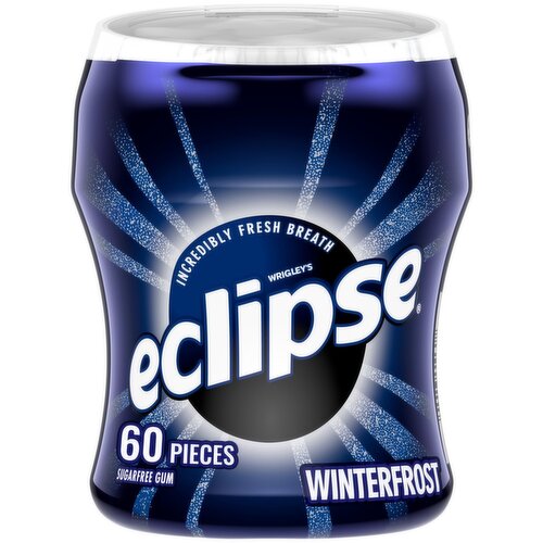 Wrigley's Eclipse Winterfrost Sugarfree Gum, 60 count