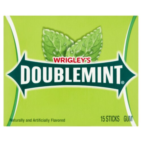 Wrigley's Doublemint Gum, 15 count