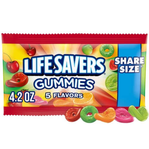 LIFE SAVERS 5 Flavors Gummy Candy Bag