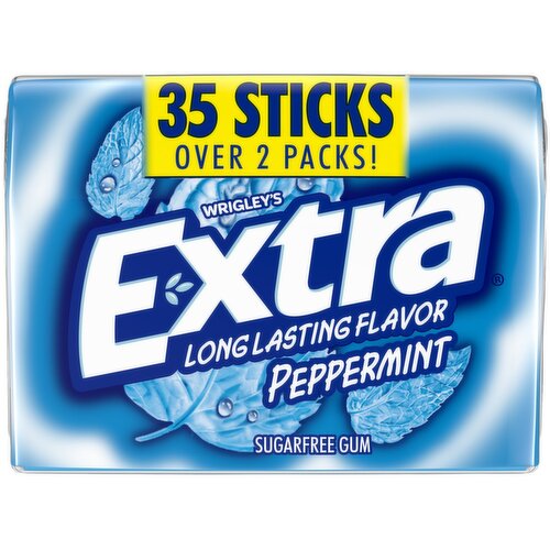 EXTRA Gum Peppermint Sugar Free Chewing Gum