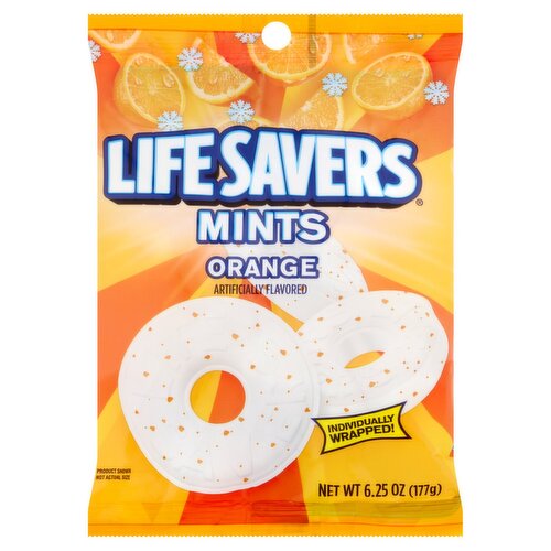 Lifesavers Orange Mints, 6.25 oz