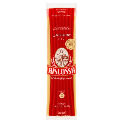 Riscossa Linguine N°12 Pasta, 16 oz